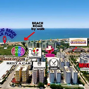 Modern Flat With Sea View 10 Min To Lara Beach Apartment Antalya